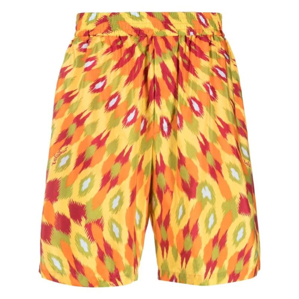 Valentino Garavani Abstract-Print Track Shorts